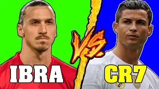 Zlatan Ibrahimovic VS Cristiano Ronaldo - Battaglia Rap Epica - Dissing Rap Freestyle