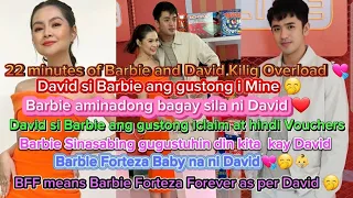 Barbie Forteza Baby 👶 na ni David Licauco 😲. 22 minutes of Barbie and David Kilig Overload 💘💒🤵‍♂👰‍♀