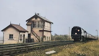 Exploring the remains of Culworth Signal box on the GCR .