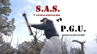 SAS Tactical Survival Bow VS Primal Gear Unlimited Survival Bow