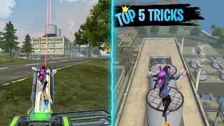 Top 5 New Tricks In Free Fire | Free Fire Tips and Tricks | Free Fire Tricks #33