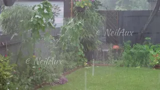 Hail storm in Romford on Friday 25/06/2021 while Barking had the tornado
