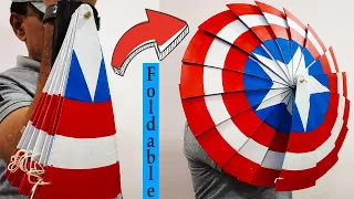 How to make folding Captain America Shield