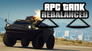 I Turned The APC Tank Into its GTA 4 Counterpart in GTA 5 Online!