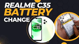 REALME C35 BATTERY REPLACEMENT| HOW TO CHANGE REALME C35 BATTERY #REALME #new #repair