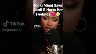 I Can't Belive Cardi B Said That To Nicki Minaj 😳 #nickiminaj #cardib