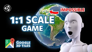 The ENTIRE WORLD in 3D inside of UNITY | Google Maps 3D Tiles TO Unity TUTORIAL