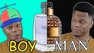 Your Fragrance Makes You a BOY, DUDE, GUY, or a MAN.  (pt 2)