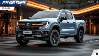 2025 Ford Ranger Revealed - The new version combines capability, power and comfort!