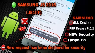 Samsung J5 2016 Frp Bypass 6.0.1 || Samsung J510f frp Bypass Youtube Update Terbaru 2022