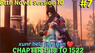 Battle through the heavens session 10 episode 7 | btth novel chapter 1518 to 1522 hindi explanation