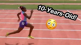 10-Year-Old Breaks 100m Record!
