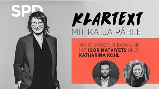Klartext mit Katja Pähle, Igor Matviyets und Katharina Kohl