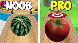 Noob VS Pro | Going Balls - Speedrun Gameplay Level 90