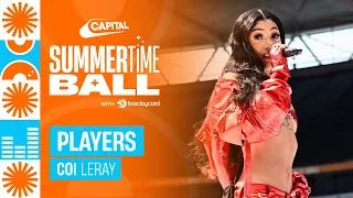 Coi Leray - Players (Live at Capital's Summertime Ball 2023) | Capital