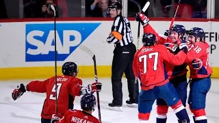 Nicklas Backstrom scores 2, dishes assist to down Blue Jackets