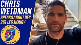 Chris Weidman details the recovery from his leg injury at UFC 261 | Ariel Helwani’s MMA Show