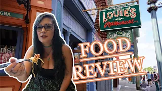 Louie's Italian Restaurant Dining Review at Universal Studios