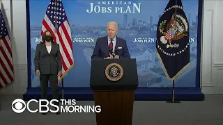 Biden to meet with bipartisan group of lawmakers as he pushes $2.3 trillion infrastructure plan