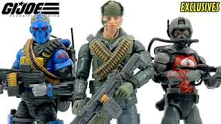 GI Joe Classified Series Exclusives Review!