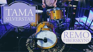 MOSTLY BOP DRUMS | Tama Silverstar | Gabriel Landa | Sound Test/Demo | 18/12/14/5.5x14