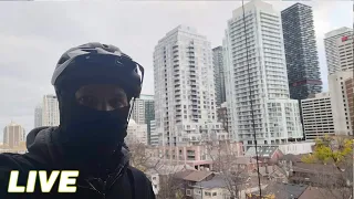 Toronto LIVE: Testing new winter gear on the ebike (Nov 14, 2022)