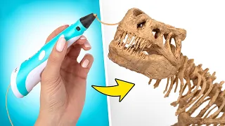 Делаем реалистичный скелет тираннозавра в технике 3D