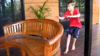 7 year old parkour