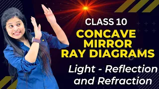 Concave Mirror Ray Diagrams | Chapter 9 | Light Reflection and Refraction | Class 10 Science | NCERT