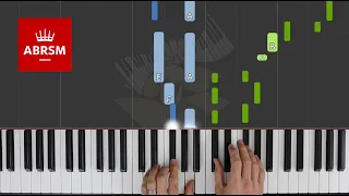 Anastasia / ABRSM Piano Grade 3 2021 & 2022, B:3 / Synthesia Piano tutorial