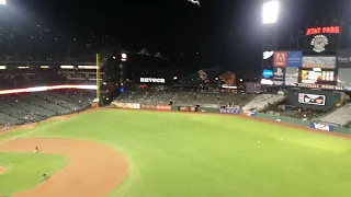 Sea Gulls overtake AT&T Park in San Francisco, California