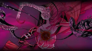 Darkhold Wanda vs Dr strange comic animation