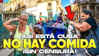 Así están LAS CALLES DE CUBA ¡EN FIN DE AÑO! El cubano se está cansando... Hay hambre