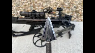 Will Single Bevel Broadheads Fly Out Of A Crossbow?!