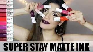 RESEÑA - MAYBELLINE SUPER STAY MATTE INK | Niki Mayo