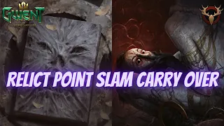 GWENT | Simple Point Slam Monster Relict 10.12 | Necromancer's Tome Carry Over is Insane