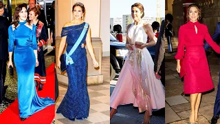 HRH Crown Princess Mary Look Gorgeous in Different Royal Fashion Outfits #maryfashion #viralvideo