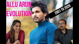 ALLU ARJUN EVOLUTION Reaction | 2001 to 2020 | Super Star Allu Arjun | Bunny | Reaction