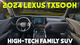 2024 Lexus TX500h F Sport Interior Review