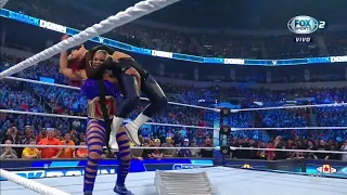 Bianca Belair defiende a Shotzi del ataque de Bayley - WWE Smackdown 30/09/2022 (En Español)