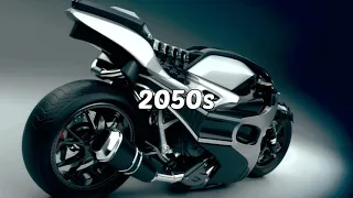 Evolution of Motorcycles (1880 - 2100)