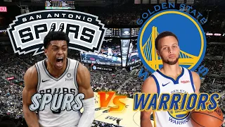 San Antonio Spurs vs Golden State Warriors Live Play by Play & Scoreboard