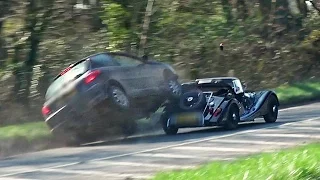 Morgan Pulls Out On Car - HUGE IMPACT!