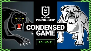 NRL 2023 | Penrith Panthers v Canterbury-Bankstown Bulldogs | Condensed Match, Round 21