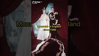 Monarchs of England since 1066