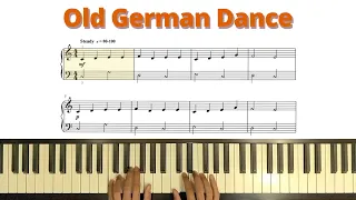 Old German Dance by Michael Praetorius | Trinity Initial Pieces | Latest Syllabus
