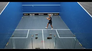 Solo Practice on the Squash Court - Solo Drills