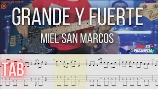 🎸Grande Y Fuerte · Miel San Marcos Bass Cover Bajo🎸