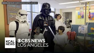Patients at Long Beach children's hospital treated to Star Wars Day surprise
