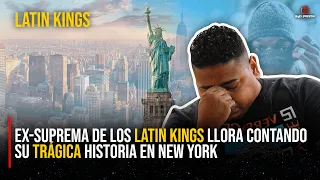 EX SUPREMA DE LOS LATIN KINGS LLORA CONTANDO SU TRAGICA VIDA  EN NEW YORK / VIVO PARA CONTAR